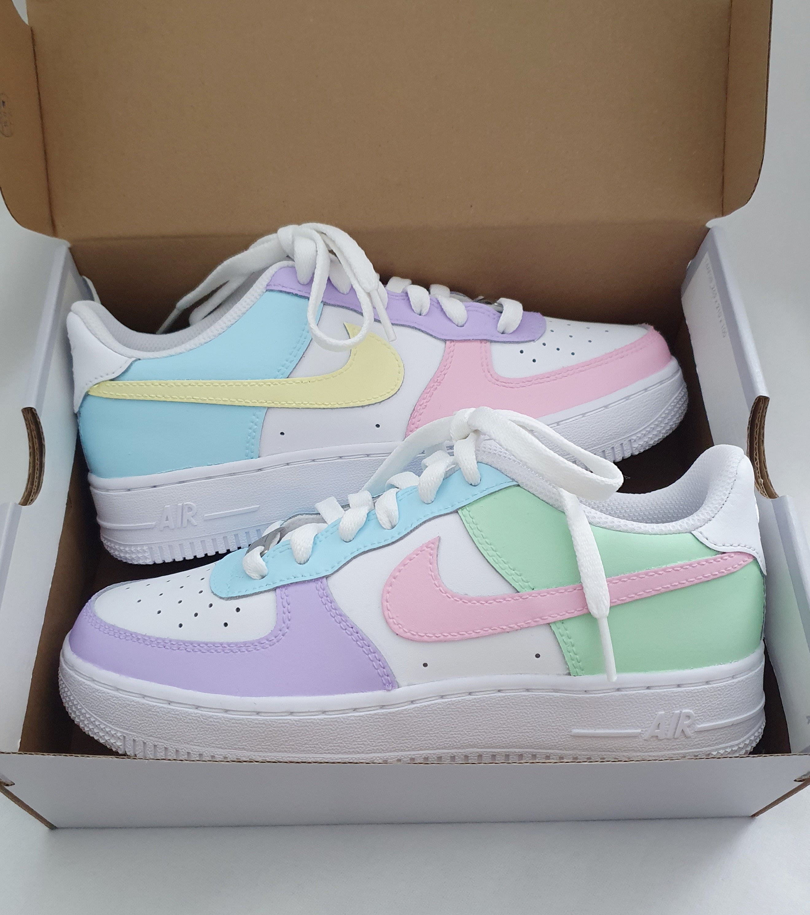 Sneakers pastel nike sale